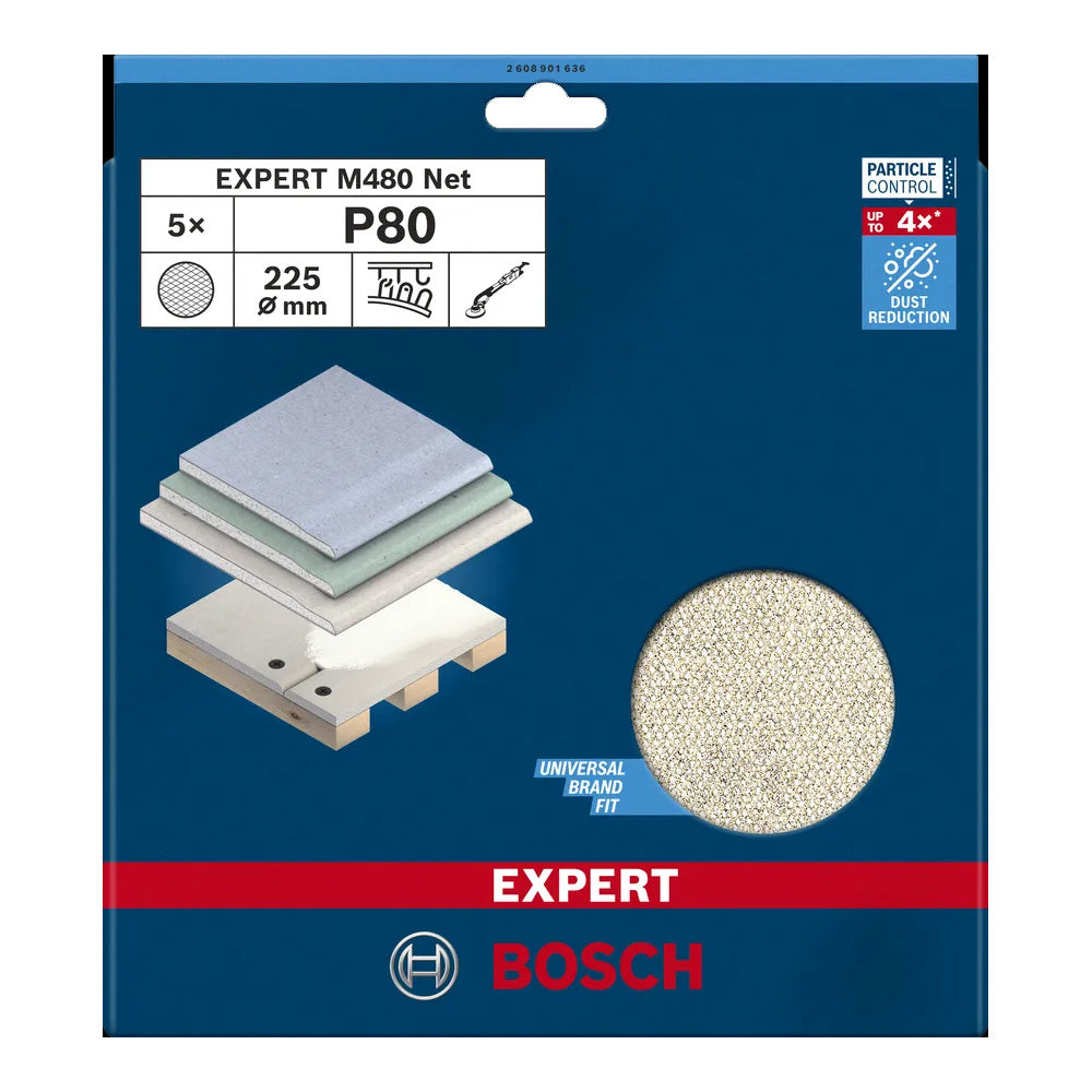 Bosch EXPERT M480 225mm Drywall Sanding Net