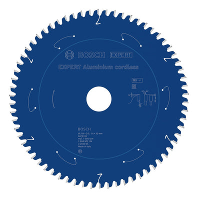 Bosch EXPERT Aluminum Circular Saw Blade For Wood 216mm x 66T ( 2608902124 / 2608644544 )