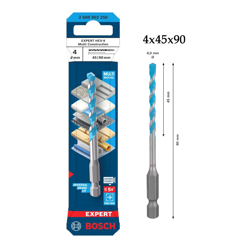 Bosch EXPERT HEX-9 Multi Construction Drill Bit