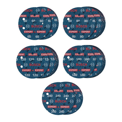 Bosch EXPERT O780 Foil Sanding Disc 125mm Set ( 55pcs) ( 2608902429 )