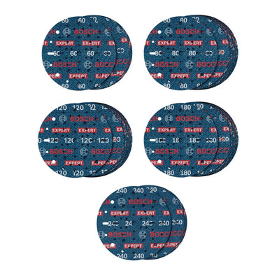 Bosch EXPERT O780 Foil Sanding Disc 150mm Set ( 55pcs) ( 2608902470 )