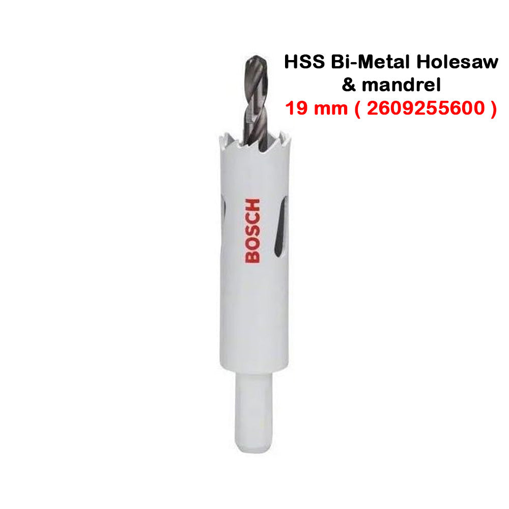 Bosch 1pc HSS Bi-Metal Holesaw & Mandrel