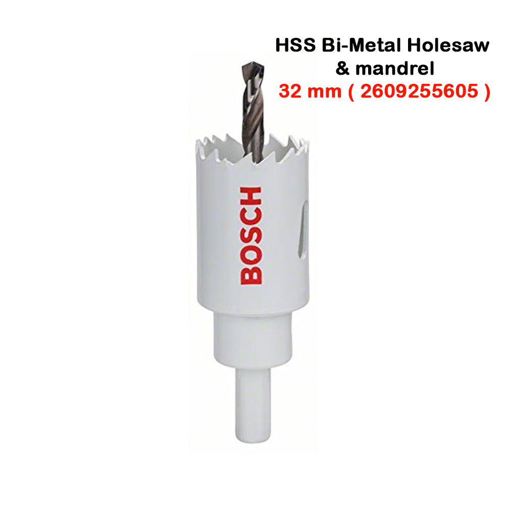 Bosch 1pc HSS Bi-Metal Holesaw & Mandrel