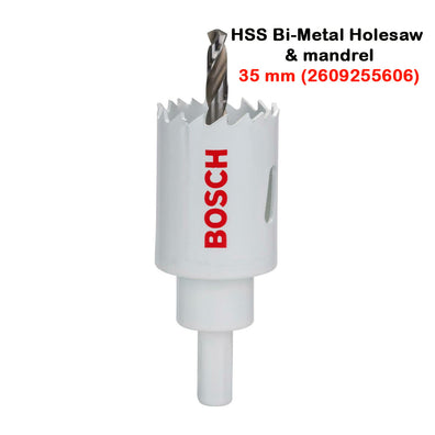 Bosch 1pc HSS Bi-Metal Holesaw & Mandrel