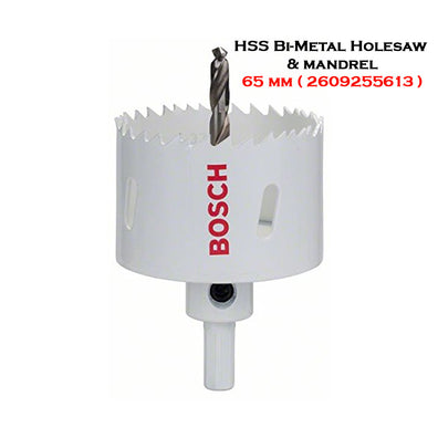 Bosch 1pc HSS Bi-Metal Holesaw & Mandrel