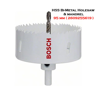 Bosch 1pc HSS Bi-Metal Holesaw & Mandrel