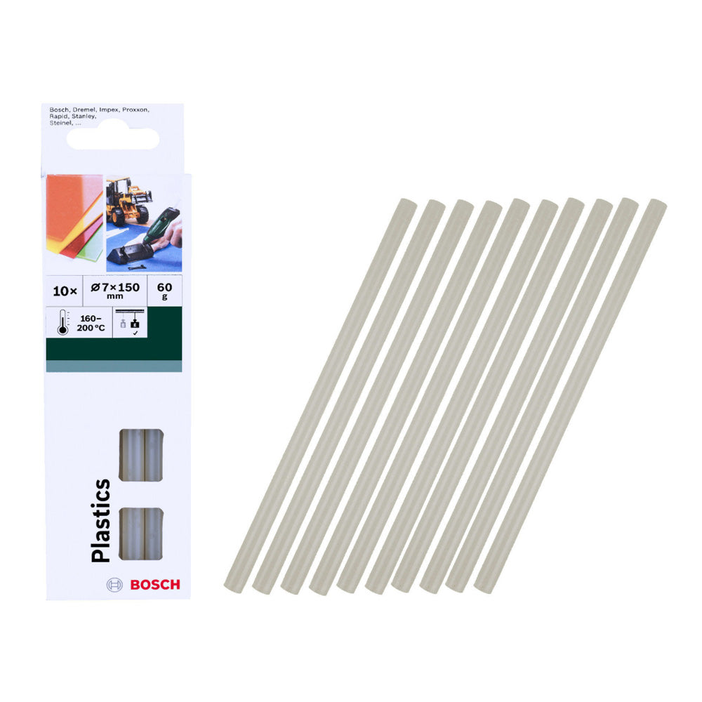 Bosch 10pcs Ultra Plastic Hot Melt Glue Sticks ( 2609256D32 )