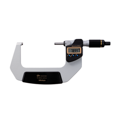 Mitutoyo QuantuMike Digimatic Micrometer, IP65 with 2mm/rev Spindle Speed - Series 293