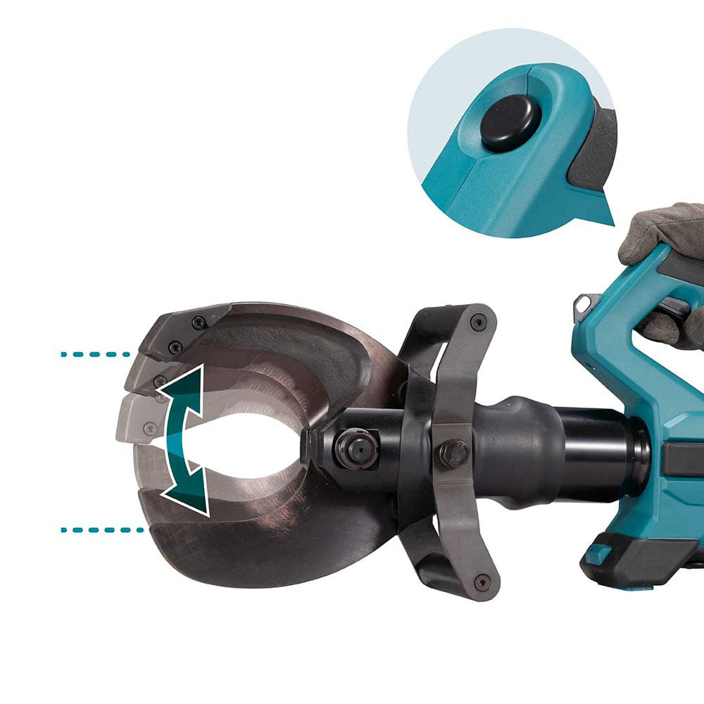 Makita DTC104ZK Cordless Cable Cutter 105mm 4-1/8