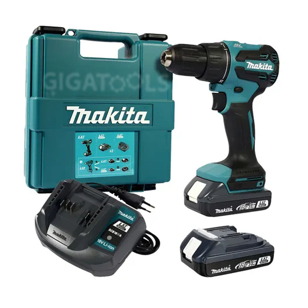 Makita DHP490WVE Cordless Brushless Hammer Driver Drill 13mm (1/2