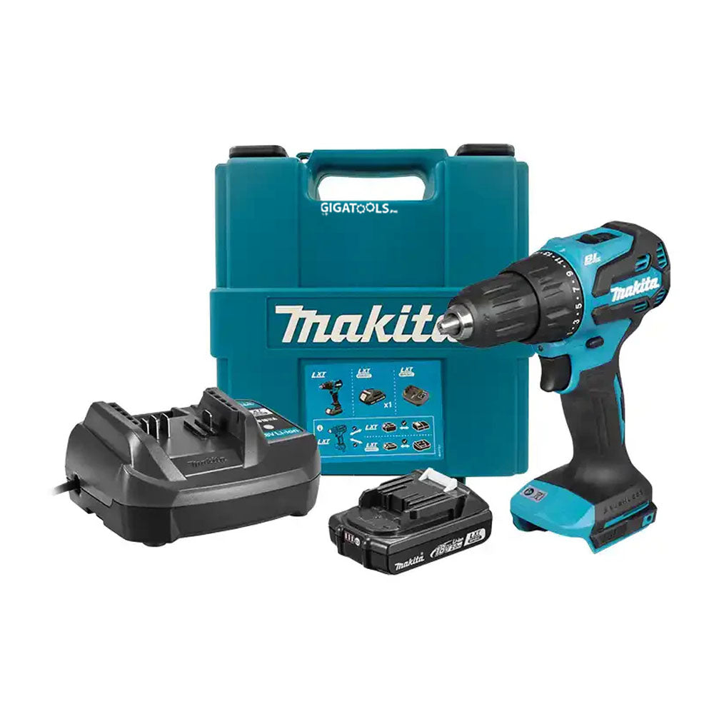 Makita DHP490WV 18V LXT Cordless Brushless Hammer Driver Drill 13mm (1/2