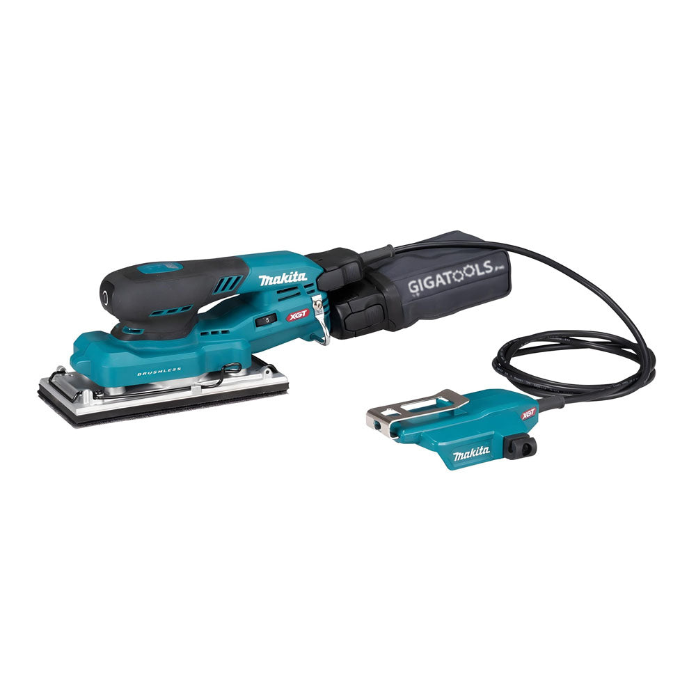Makita BO007CGZ Cordless Random Orbit Sander with Variable Speed, Dust-Extraction System 40V max XGT 1/3 Sheet Li-Ion (Bare Tool Only)