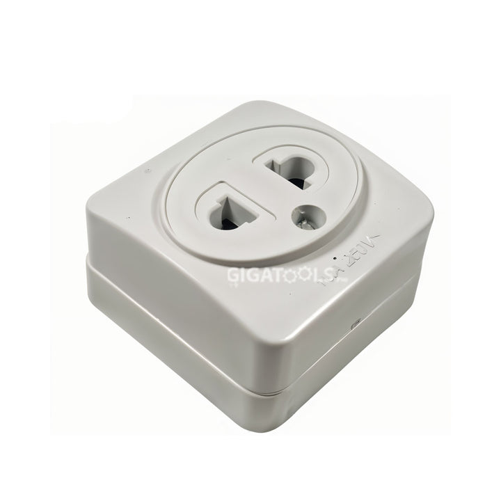 Surer Iris Surface Convenience Outlet 10A 250V – GIGATOOLS Industrial ...