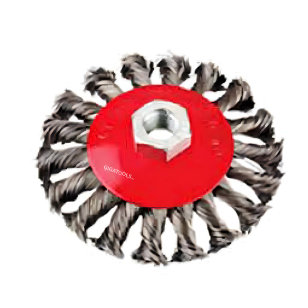 Maxsell Bevel Brush (Knotted Wire)