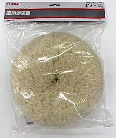 Bosch 230mm Polisher Lambswool Bonnet 100% Twisted Wool ( 2608621759 )