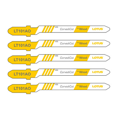 Lotus Jigsaw Blade Hcs (Curved-Cut) LT101AO