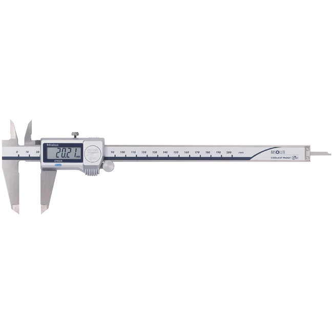 Mitutoyo Digital Absolute Caliper Coolant-Proof IP67, Series 500