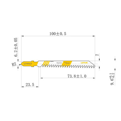 Lotus LT111CF Jigsaw Blade Bi-Metal (Fast-Cut)