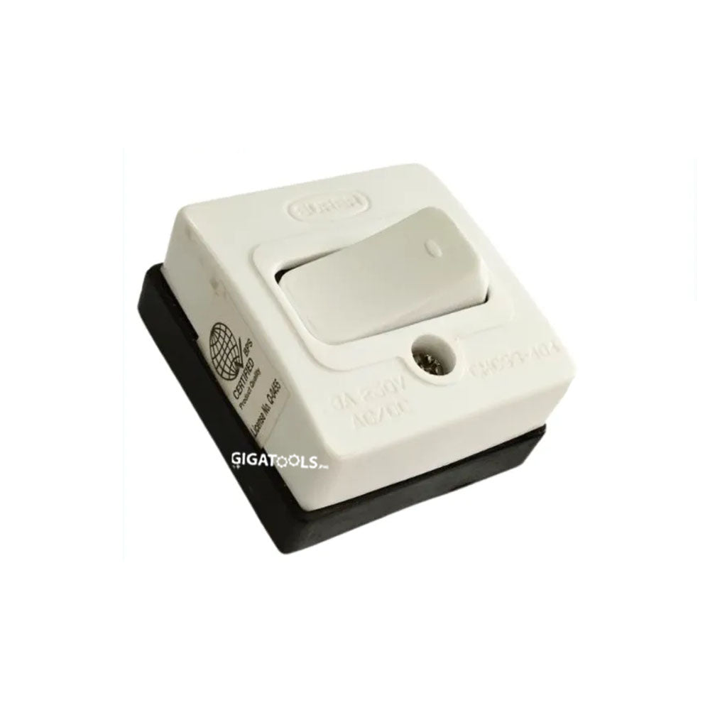 Surer 404 1-Way Surface Square Switch 3A 250V – GIGATOOLS Industrial Center