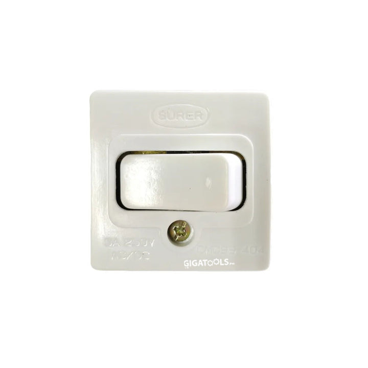 Surer 404 1-Way Surface Square Switch 3A 250V – GIGATOOLS Industrial Center