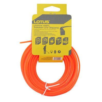 Lotus LTXT24-15STL Trimmer Line (Square)