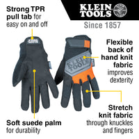 Klein USA General Purpose Gloves, Large ( 60596 )