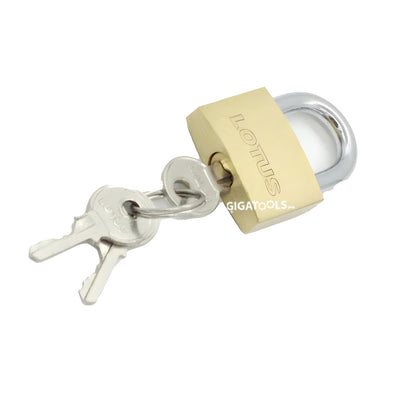 Lotus Brass Padlock Eco 35mm LE80/35