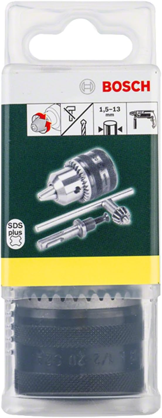 Bosch 2607000982 SDS-plus-Adapter with drill chuck Set (1/2