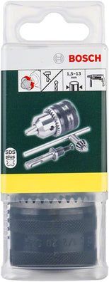 Bosch 2607000982 SDS-plus-Adapter with drill chuck Set (1/2