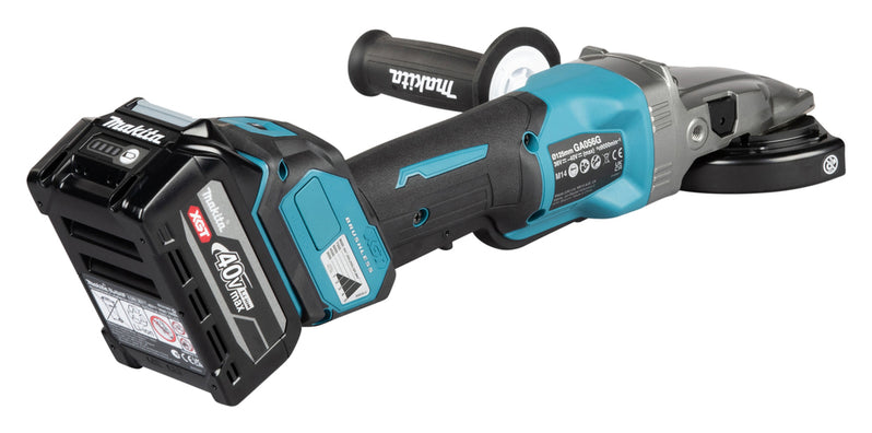 MAKITA GA056GZ 5” Cordless Brushless Flat-Head Angle Grinder 40Vmax XGT ( Bare Tool )