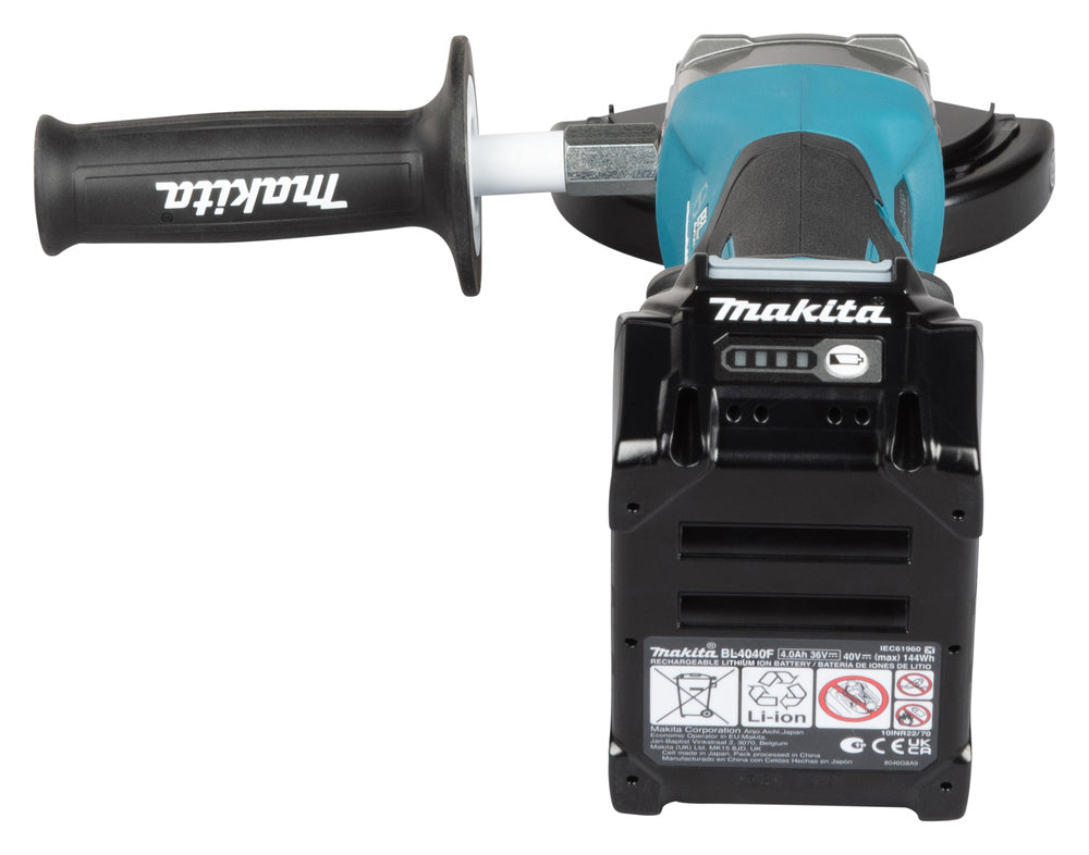 MAKITA GA056GZ Cordless Brushless Flat-Head Angle Grinder 125mm (5