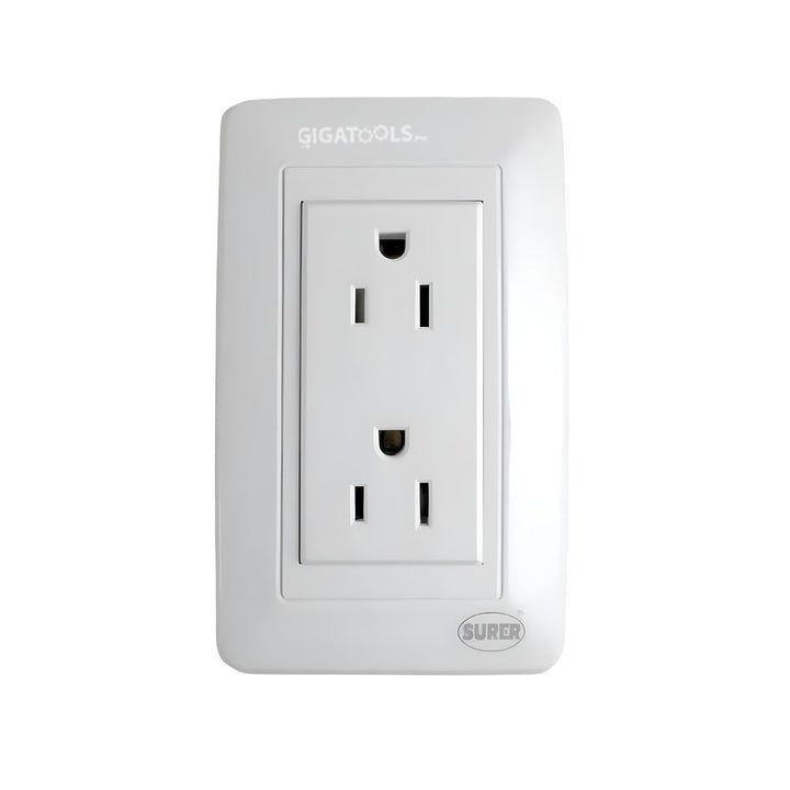 Parallel Type Outlet Surer Aura Parallel Grounding Outlet With Wall Plate – GIGATOOLS ...