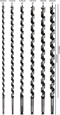 Bosch PRO L450 6pcs Wood Auger Bit Hex Shank Set ( 2607019323 )