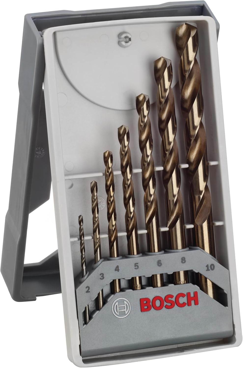 Bosch PRO Stainless Steel HSS-Co Twist Drill Bit Set Mini X Line 7pcs ( 2608589296 )