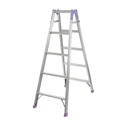 KRUGER Aluminum Dual Purpose Ladder, 330Lb/150Kg