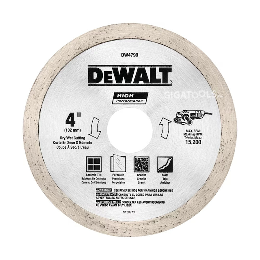 Dewalt DW4790 Diamond Cutting Wheel 4