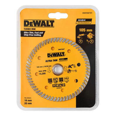 Dewalt DW4724UT Diamond Cutting Wheel 4