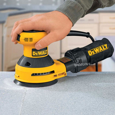 Dewalt DT3105-QZ 125mm Velcro Sanding Disc 125 Grit Quick Fit (10pcs)