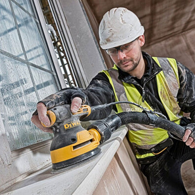 Dewalt DT3108-QZ 125mm Velcro Sanding Disc 320 Grit Quick Fit (10pcs)