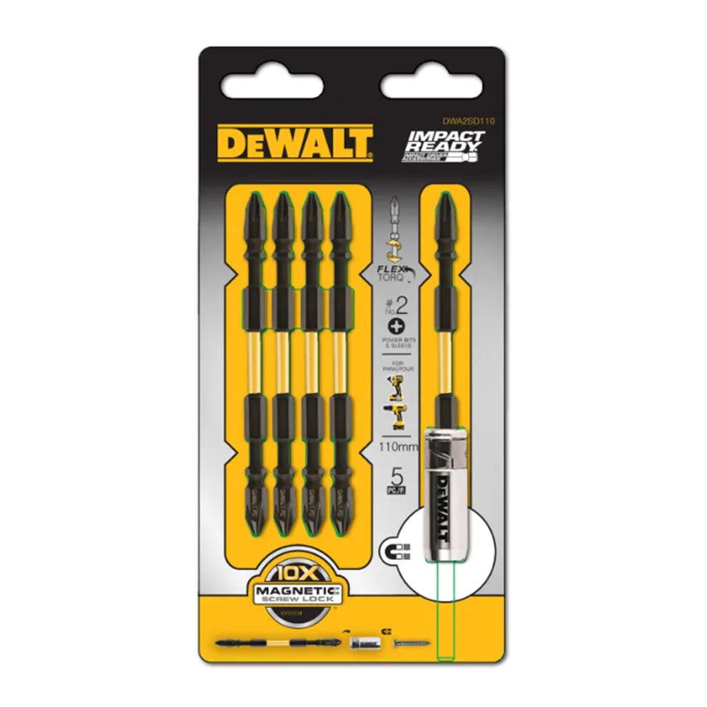 Dewalt DWA2SD110 110mm Double Ended SD PH2