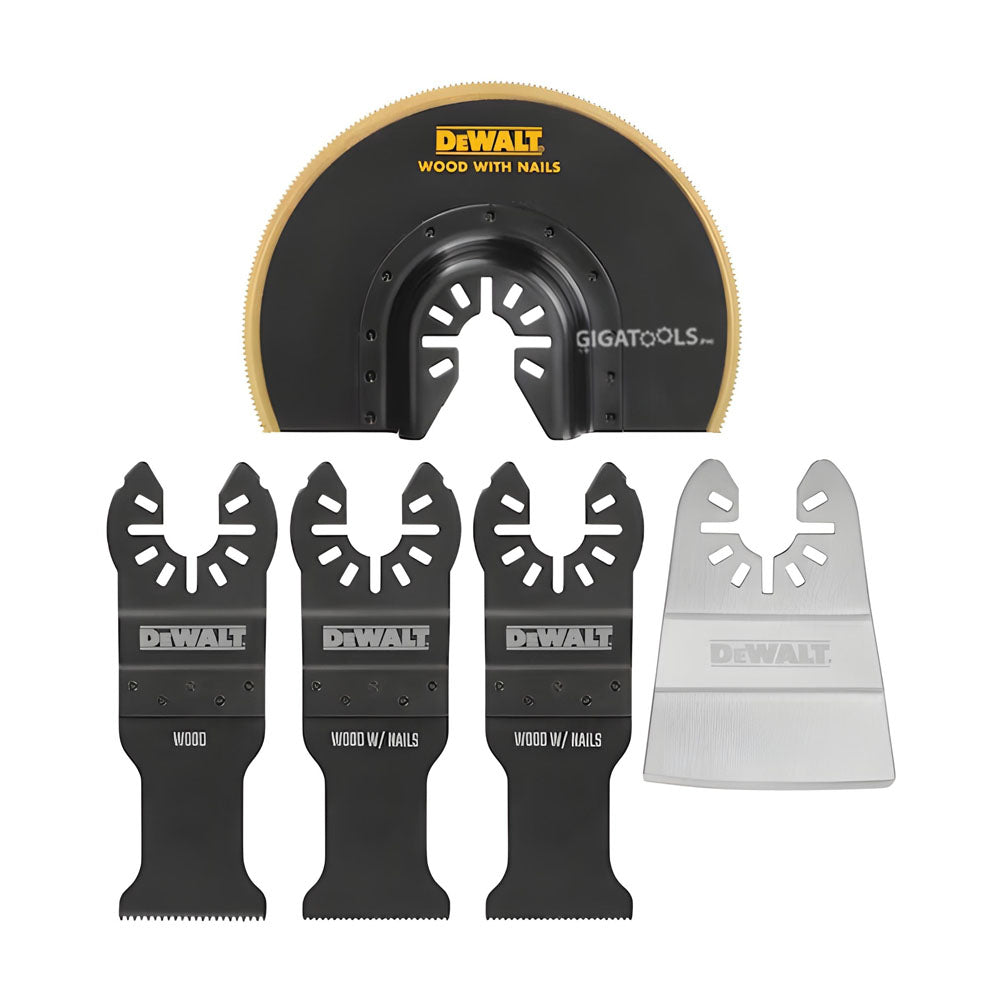 Dewalt DWA4216 5pcs Oscillating Tool Blades Kit