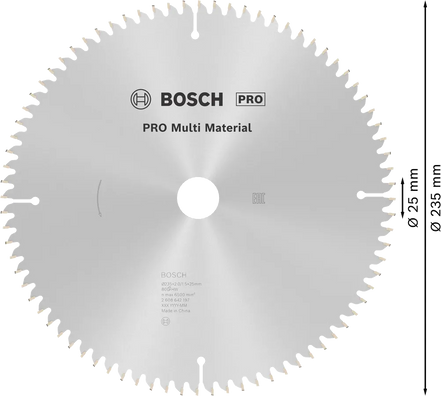 Bosch Circular Saw / Miter Saw Blade 9-1/4