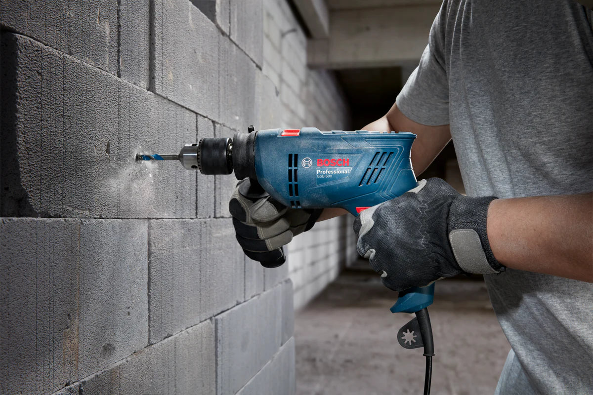 New Bosch GSB 600 Professional Hammer Drill 1/2