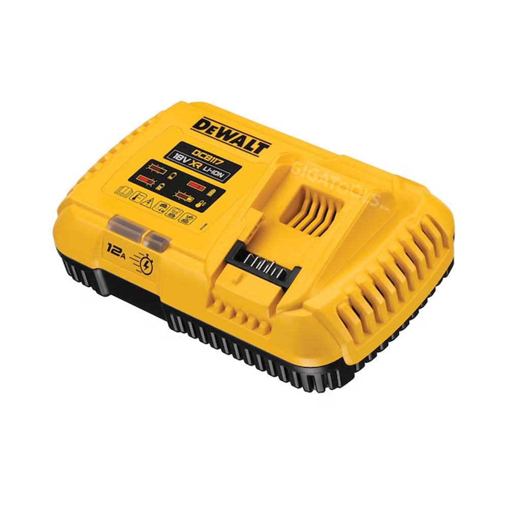 DeWalt DCB117 -KR Lithium Ion Dual 12A Charger 12V / 18V / 20V / 54V / 60V MAX