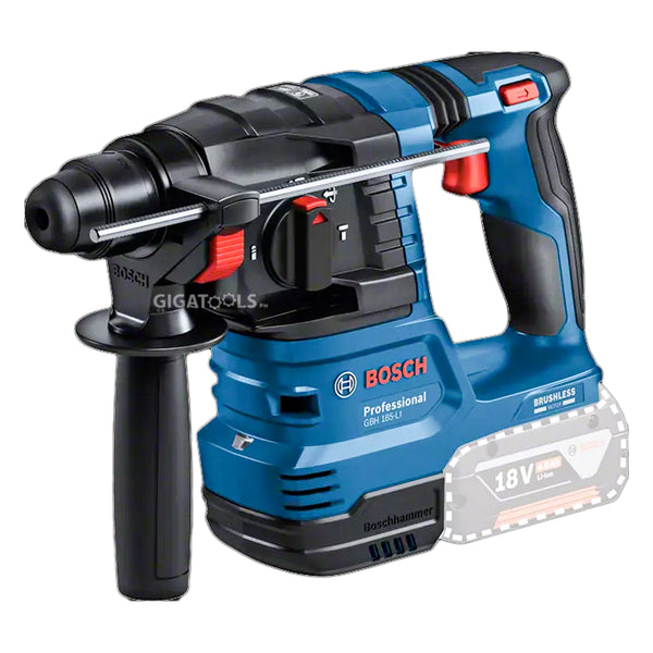 Bosch GBH 185-LI Professional Cordless Brushless SDS Plus Rotary Hammer 18V ( Bare Tool Only )