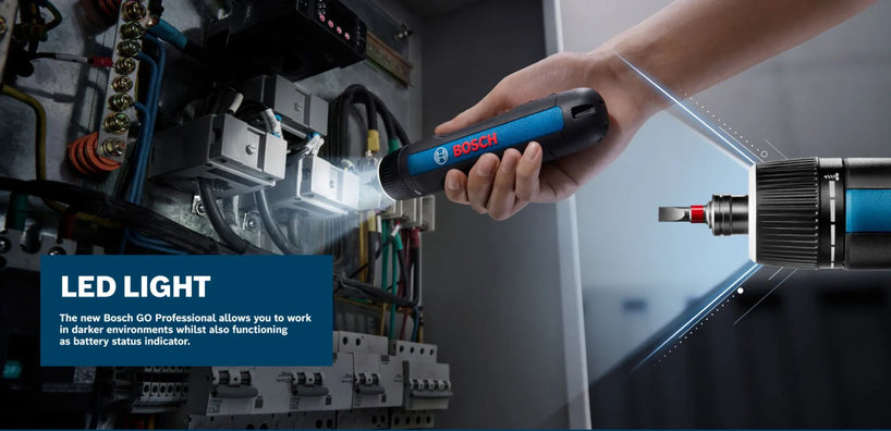 Bosch GO Gen 3 Corldess Screwdriver with Next Gen Mechanical Clutch and Universal bit Locker