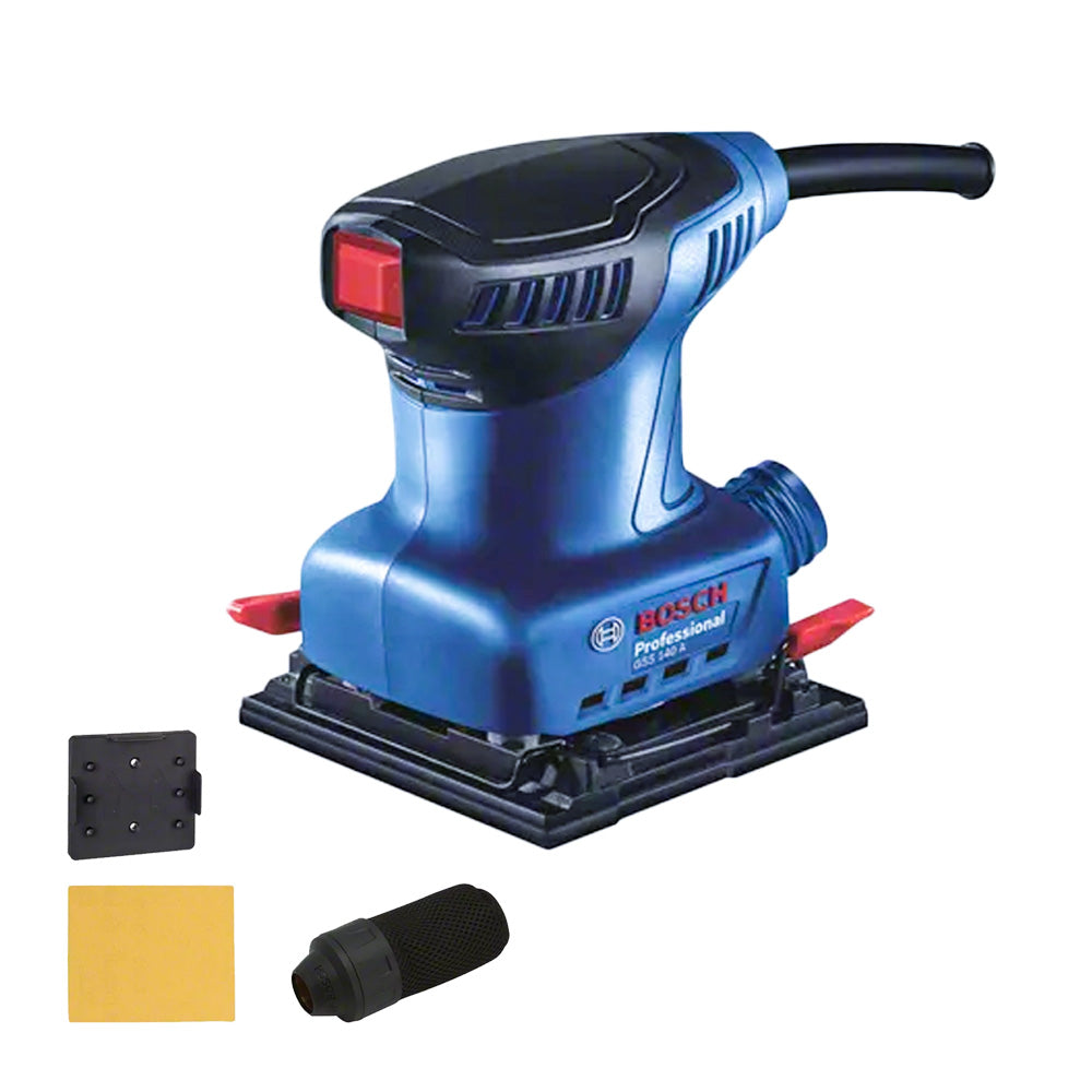 Bosch Professional GSS 140 A Orbital Sander with Dust Bag ( 220W )