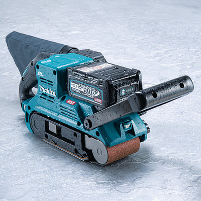 Makita BS001GZ Brushless Cordless Belt Sander, 76mm, 40V max XGT Li-Ion (Bare Tool Only)