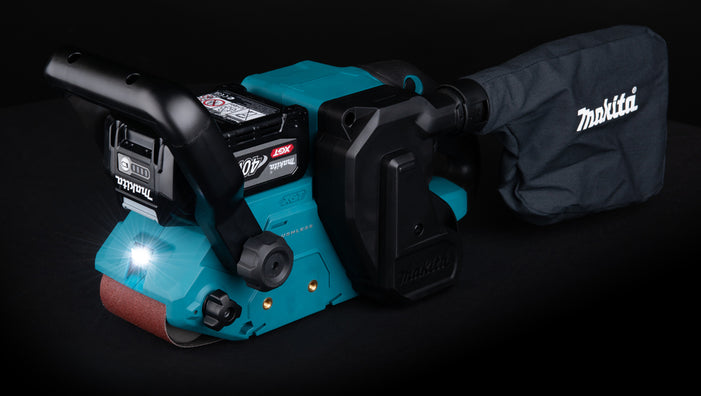 Makita BS001GZ Brushless Cordless Belt Sander, 76mm, 40V max XGT Li-Ion (Bare Tool Only)