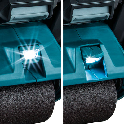 Makita BS001GZ Brushless Cordless Belt Sander, 76mm, 40V max XGT Li-Ion (Bare Tool Only)